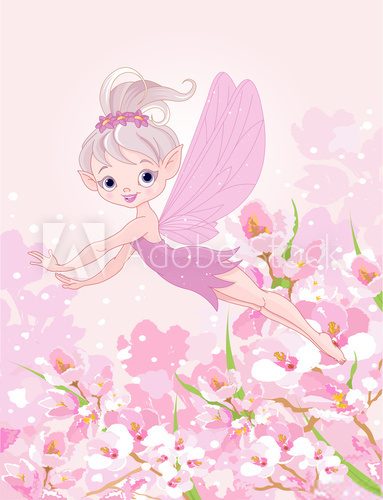 Fototapeta Flying Pixy Fairy