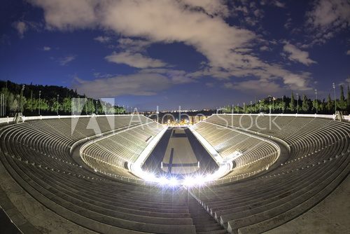 Fototapeta Panathenaic olympic stadium  in Athens, Greece