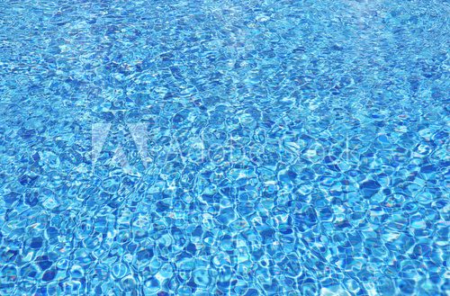 Fototapeta Pool blue water background