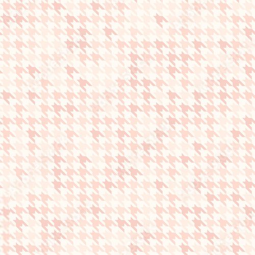 Fototapeta Rose houndstooth pattern. Seamless vector