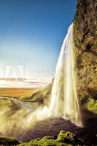 Fototapeta Seljalandsfoss Waterfall in South Iceland