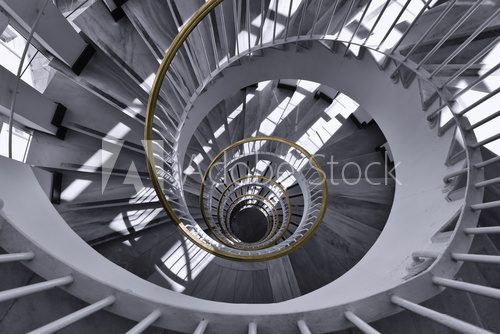 Fototapeta Spiral Staircase