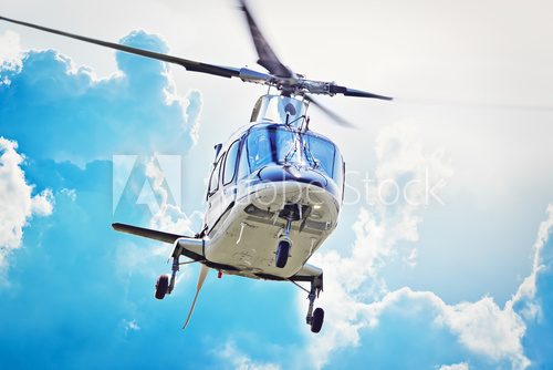 Fototapeta VIP Hubschrauber im Anflug
