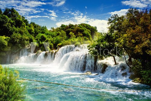 Fototapeta Waterfalls Krka