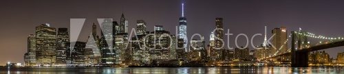 Fototapeta 2014 New York Downtown Panorama