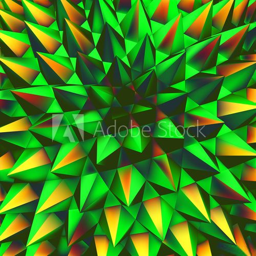 Fototapeta 3D abstract background. Vector illustration.