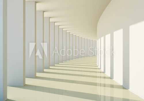 Fototapeta 3D abstract corridor