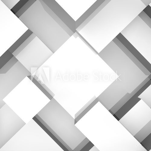 Fototapeta 3d blocks structure background. Vector illustration.