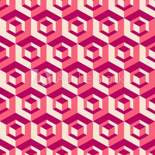 Fototapeta 3d seamless abstract with hexagonal elements.