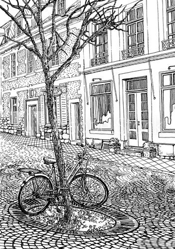 Fototapeta Aachen bike
