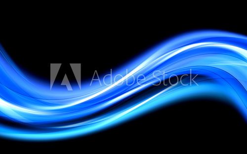 Fototapeta Abstract Blue Light Design
