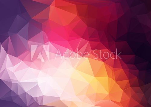 Fototapeta Abstract color Geometric Background for Design