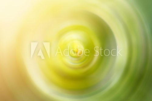 Fototapeta Abstract green spiral radial background