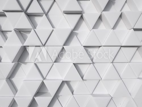 Fototapeta abstract white modern technology background 3d rendering