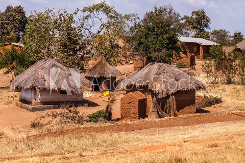 Fototapeta African village