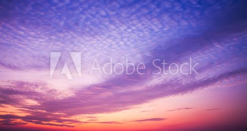 Fototapeta After sunset sky.