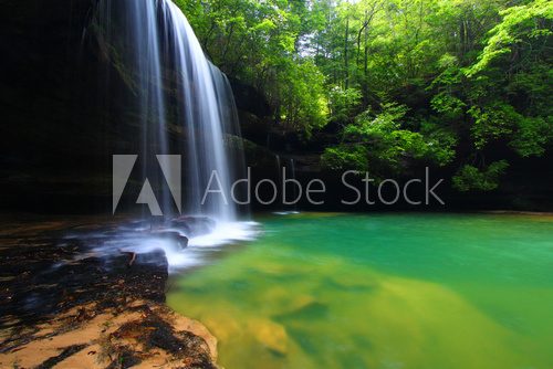 Fototapeta Alabama Waterfall Landscape