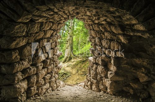 Fototapeta Archaic Tunnel