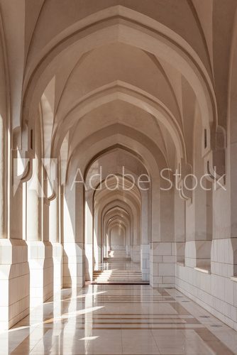Fototapeta Archway in Muscat, Oman