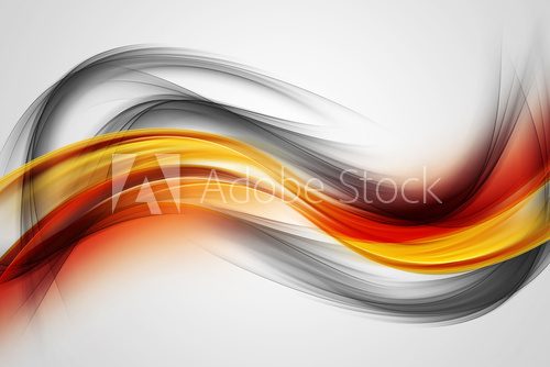 Fototapeta Awesome Colorful Waves Abstract Background