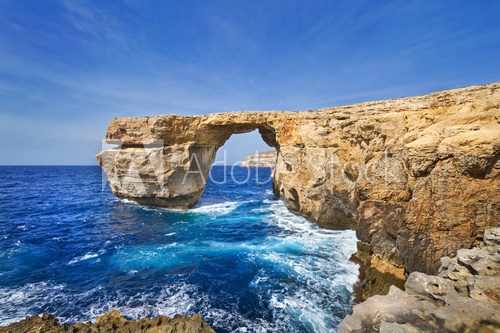 Fototapeta Azure Window on Gozo Island, Malta