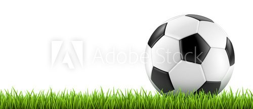 Fototapeta Ballon de football vectoriel 2
