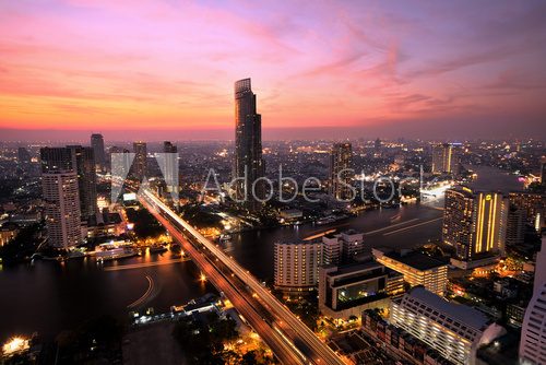 Fototapeta Bangkok city
