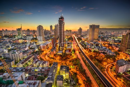 Fototapeta Bangkok Skyline