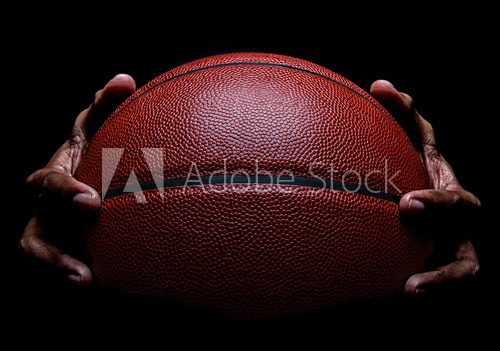 Fototapeta Basketball and Hand Gripping