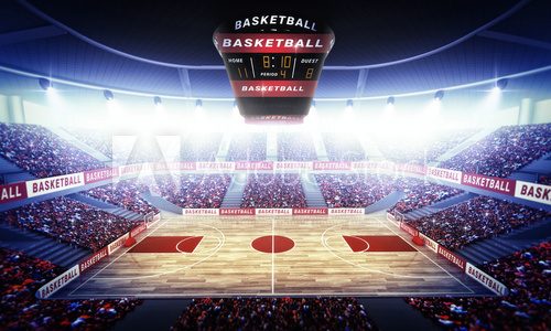 Fototapeta Basketball arena