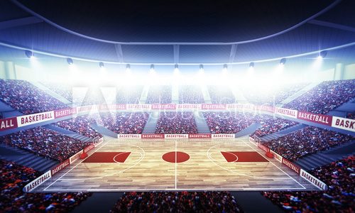 Fototapeta Basketball arena