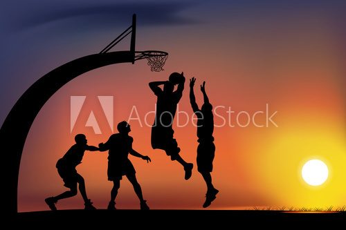 Fototapeta basketball