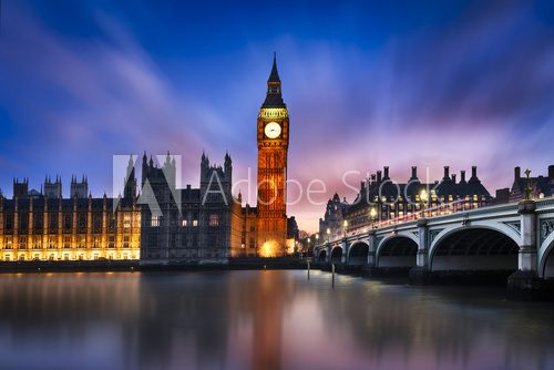 Fototapeta Big Ben and House of Parliament