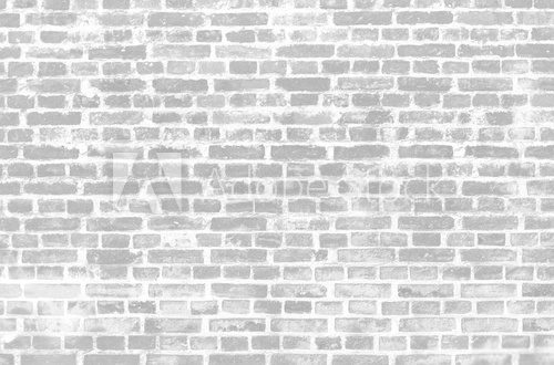 Fototapeta Black and white grunge brick background