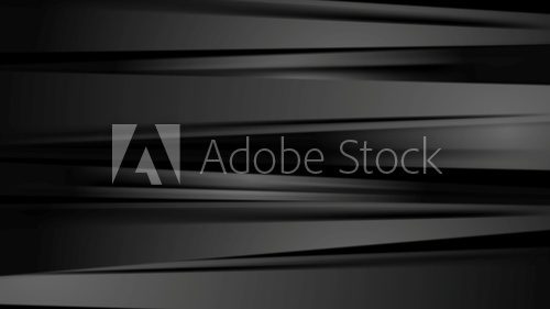 Fototapeta Black smooth stripes corporate abstract background