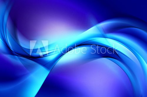 Fototapeta Blue Abstract Motion Background