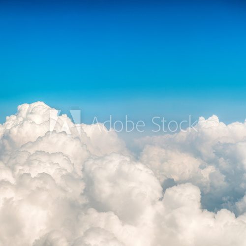 Fototapeta Blue clouds and sky