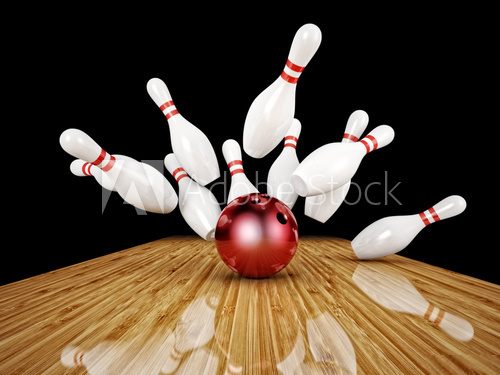 Fototapeta bowling