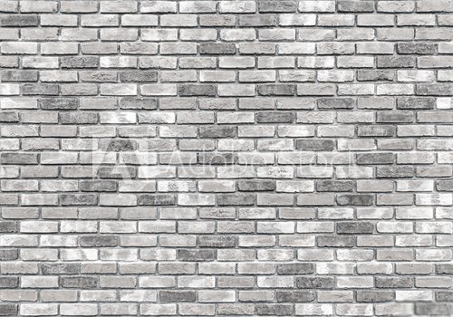 Fototapeta brick wall texture or background, gray