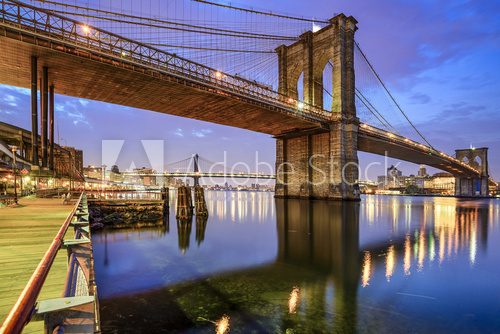 Fototapeta Brooklyn Bridge in New York City