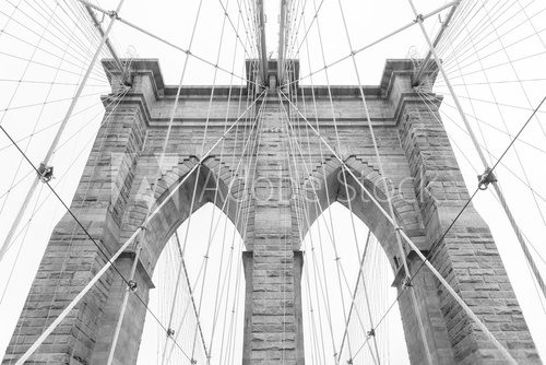 Fototapeta Brooklyn bridge in new york - USA