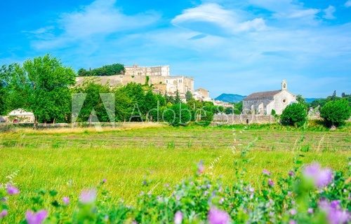 Fototapeta ChÃ¢teau de Grignan en Provence, France