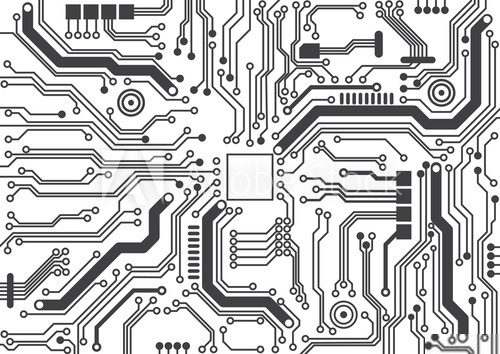 Fototapeta circuit board background texture