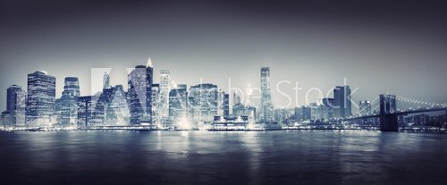 Fototapeta City Scape New York Buildings Travel Concepts
