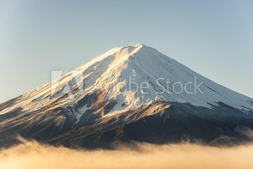 Fototapeta close up mT Fuji