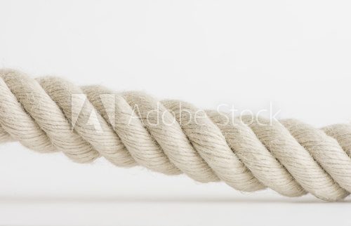 Fototapeta Close up of strong marine rope