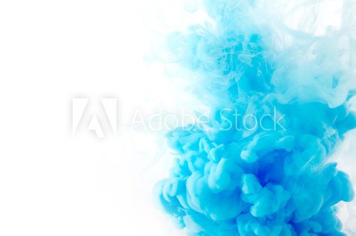 Fototapeta Cloud of ink in water