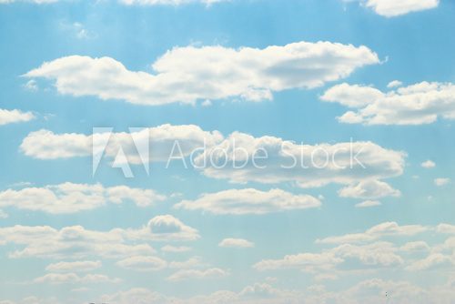 Fototapeta clouds in the blue sky