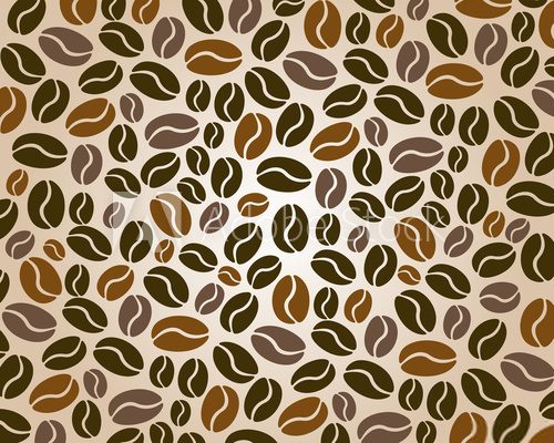 Fototapeta coffee background three color