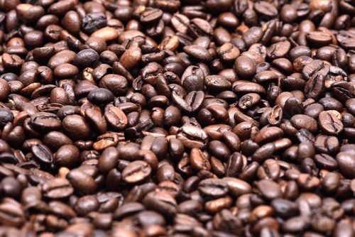 Fototapeta Coffee beans background